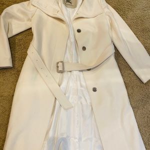 Authentic Burberry Wool & Cashmere belted coat